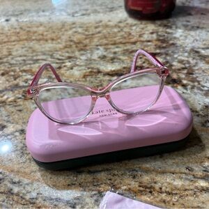 Kate Spade Blush Cat-Eye Glasses